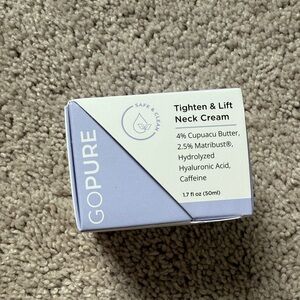 NIB! Gopure Tighten & Lift Neck Cream